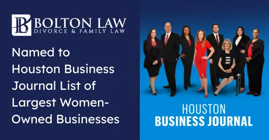 Bolton Law Named to Houston Business Journal List of Largest Women-Owned Businesses