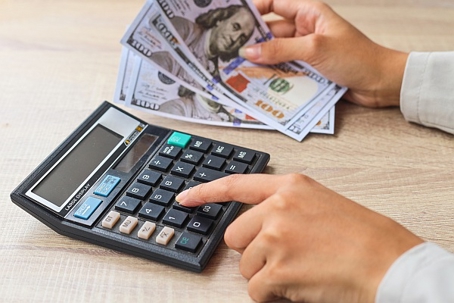 money and calculator