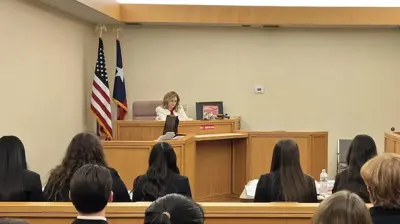 Ruby Bolton Mock Trial Session Photo